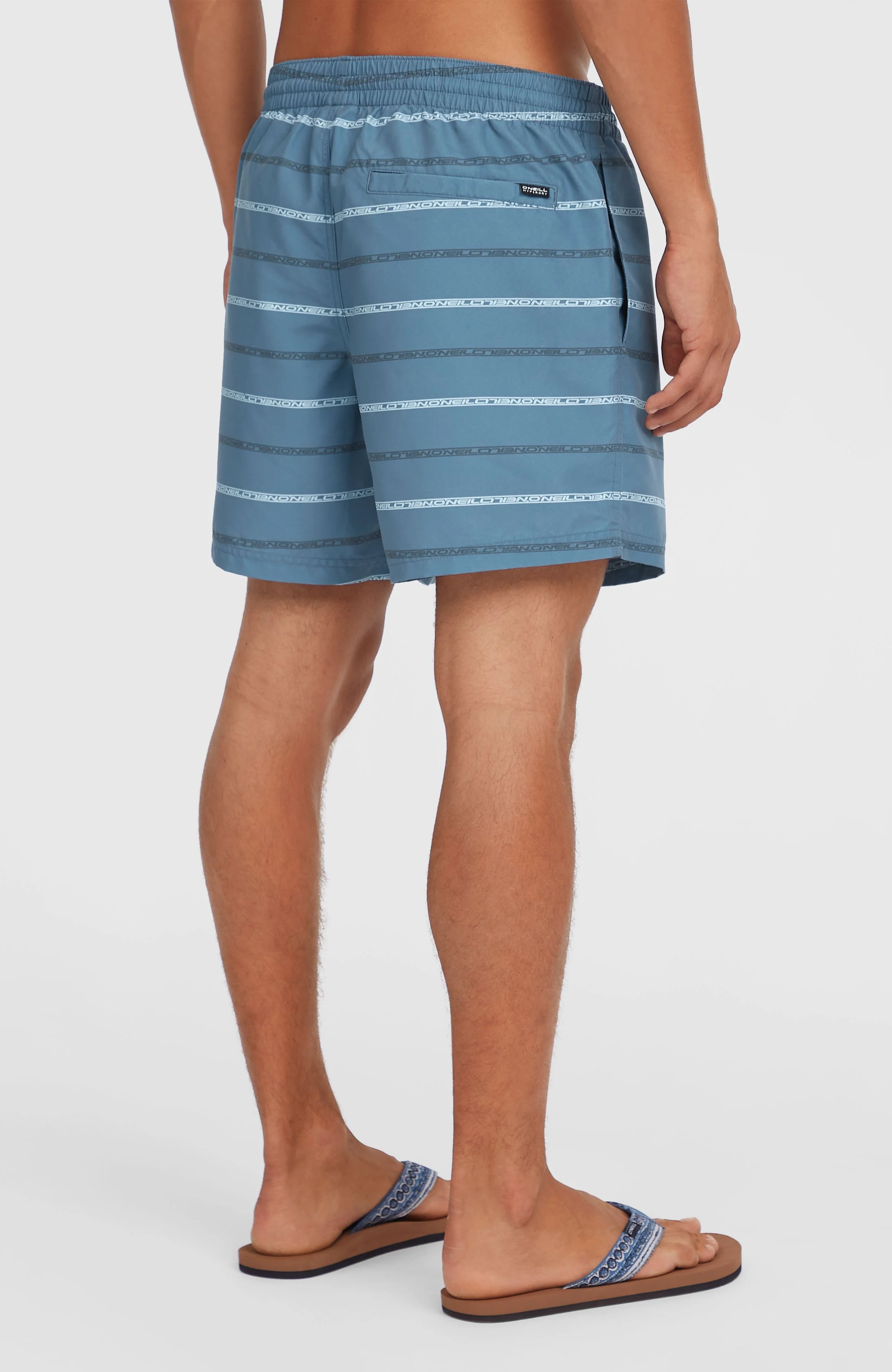 Cali First 15'' zwembroek | Blue O'Neill Stripe - Image 3