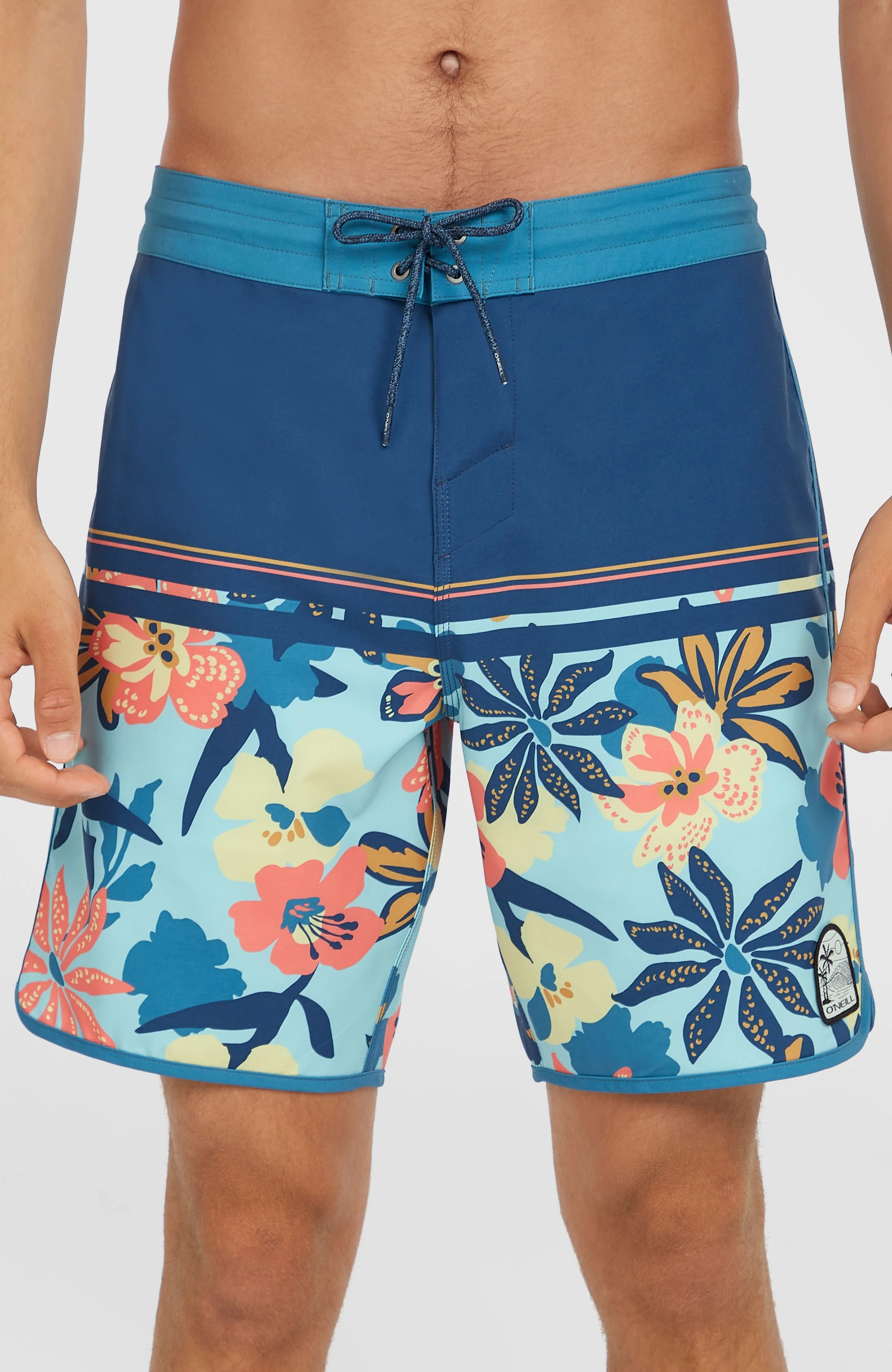 Cruzer Scallop 18'' boardshort | Indigo Scallop - Image 4