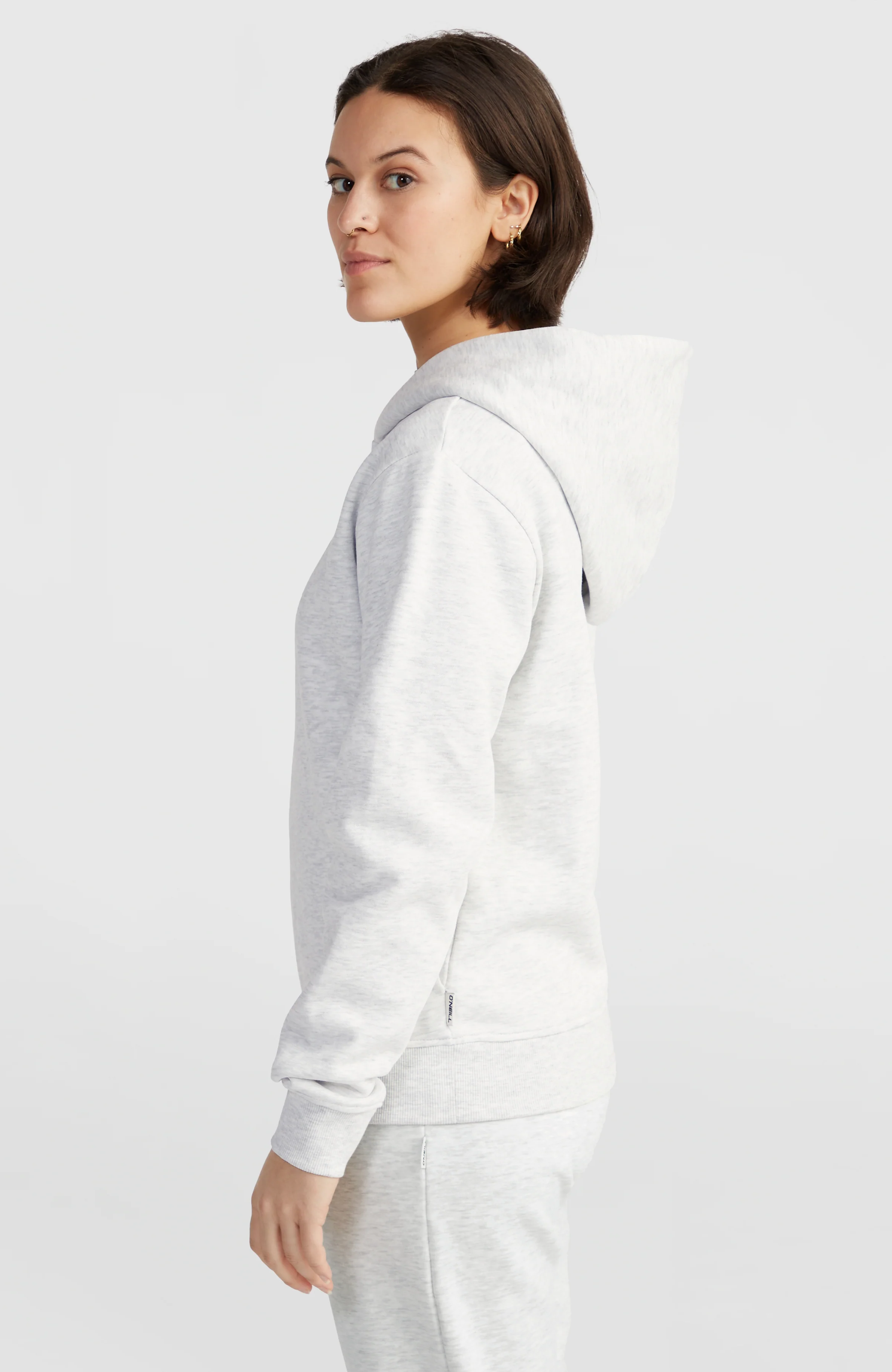 Women of the Wave hoodie | White Melange - Image 3