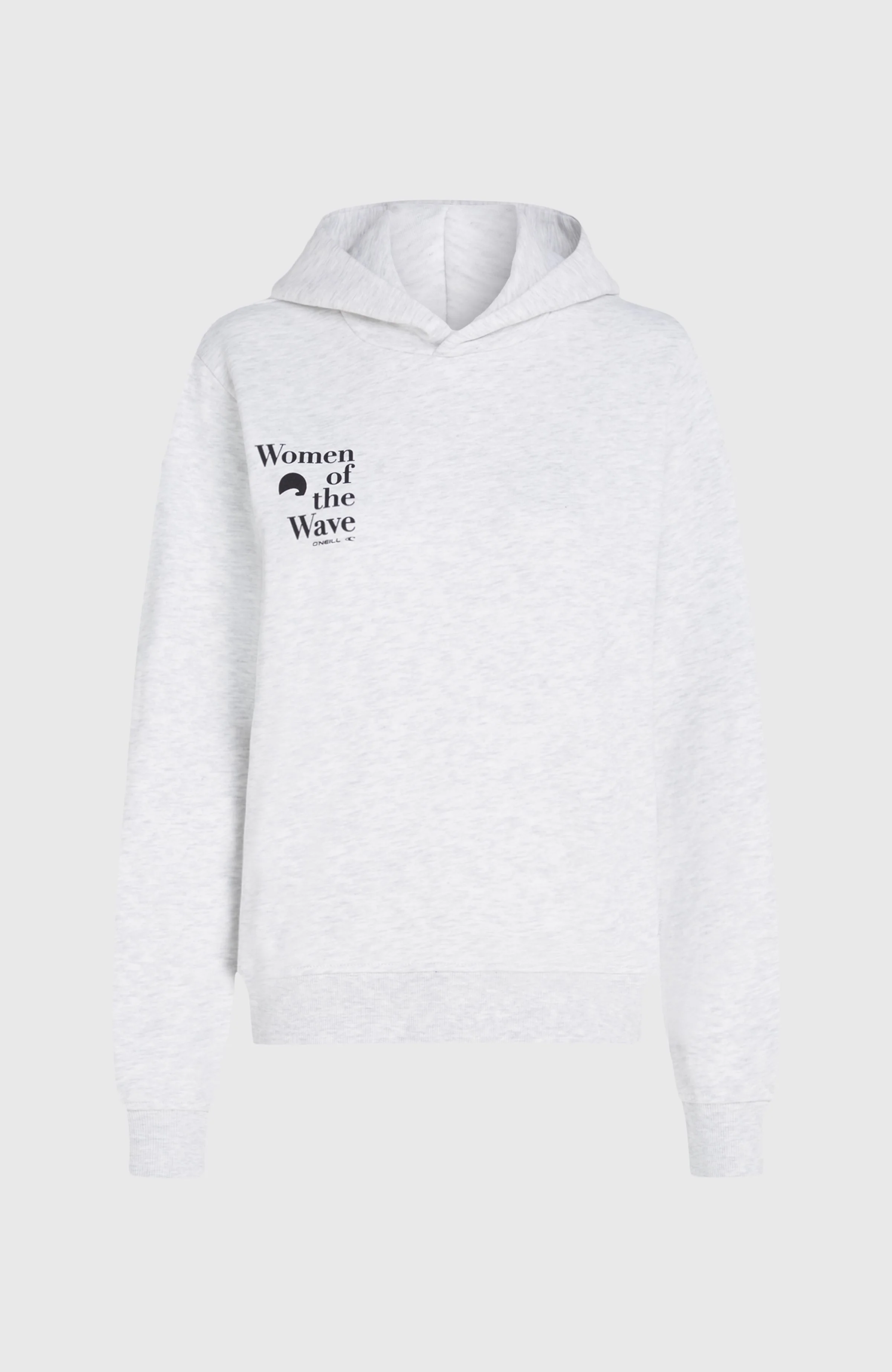 Women of the Wave hoodie | White Melange - Image 6