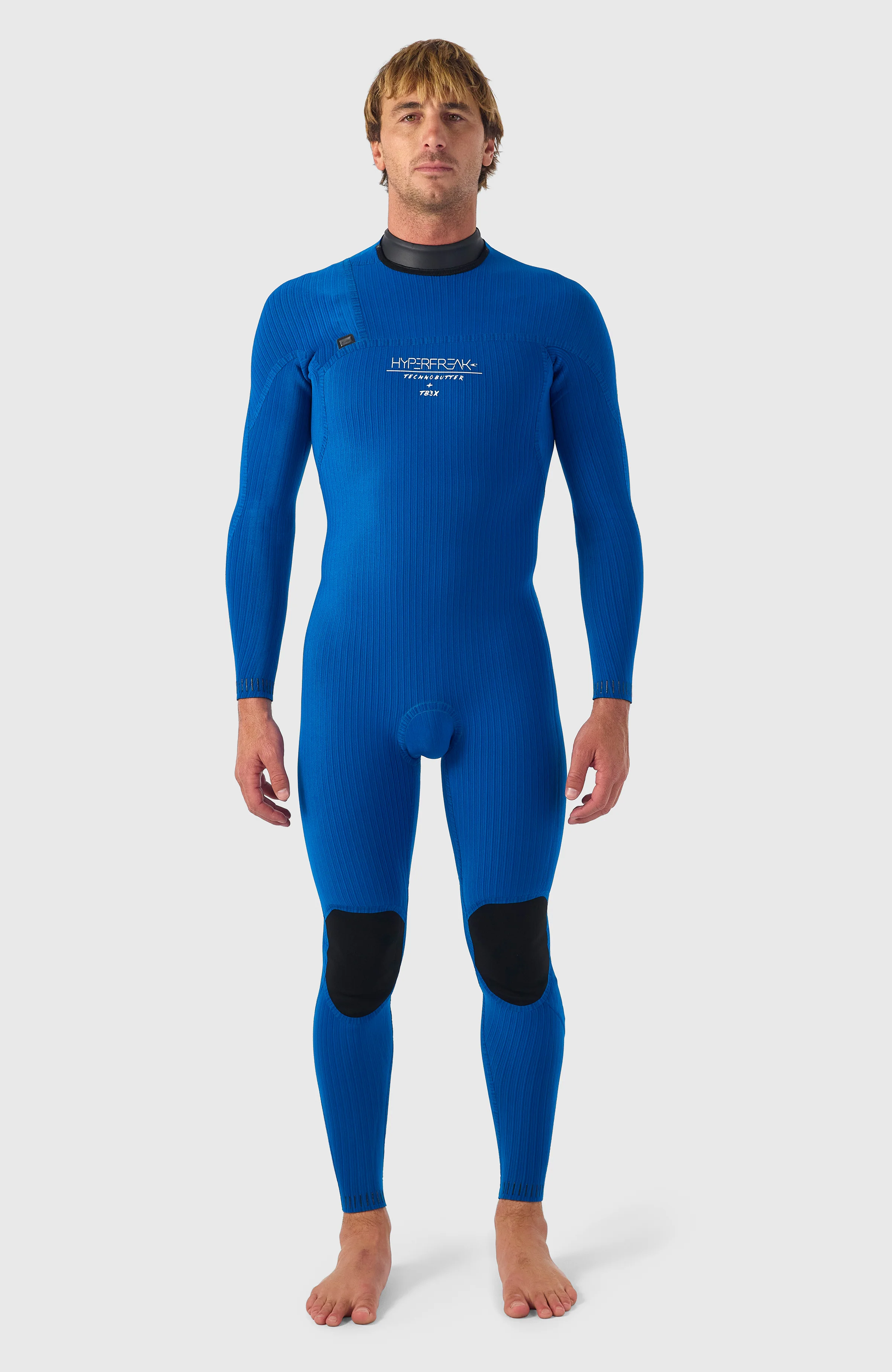 Hyperfreak Plus 5/4mm Chest Zip Full Wetsuit | BLACK/BLACK - Image 3