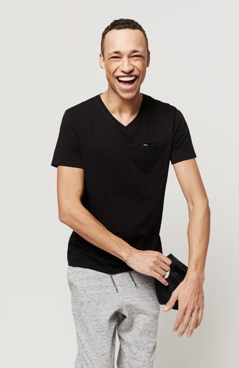 Jack's Base V-Neck T-Shirt | BlackOut - A - Image 6