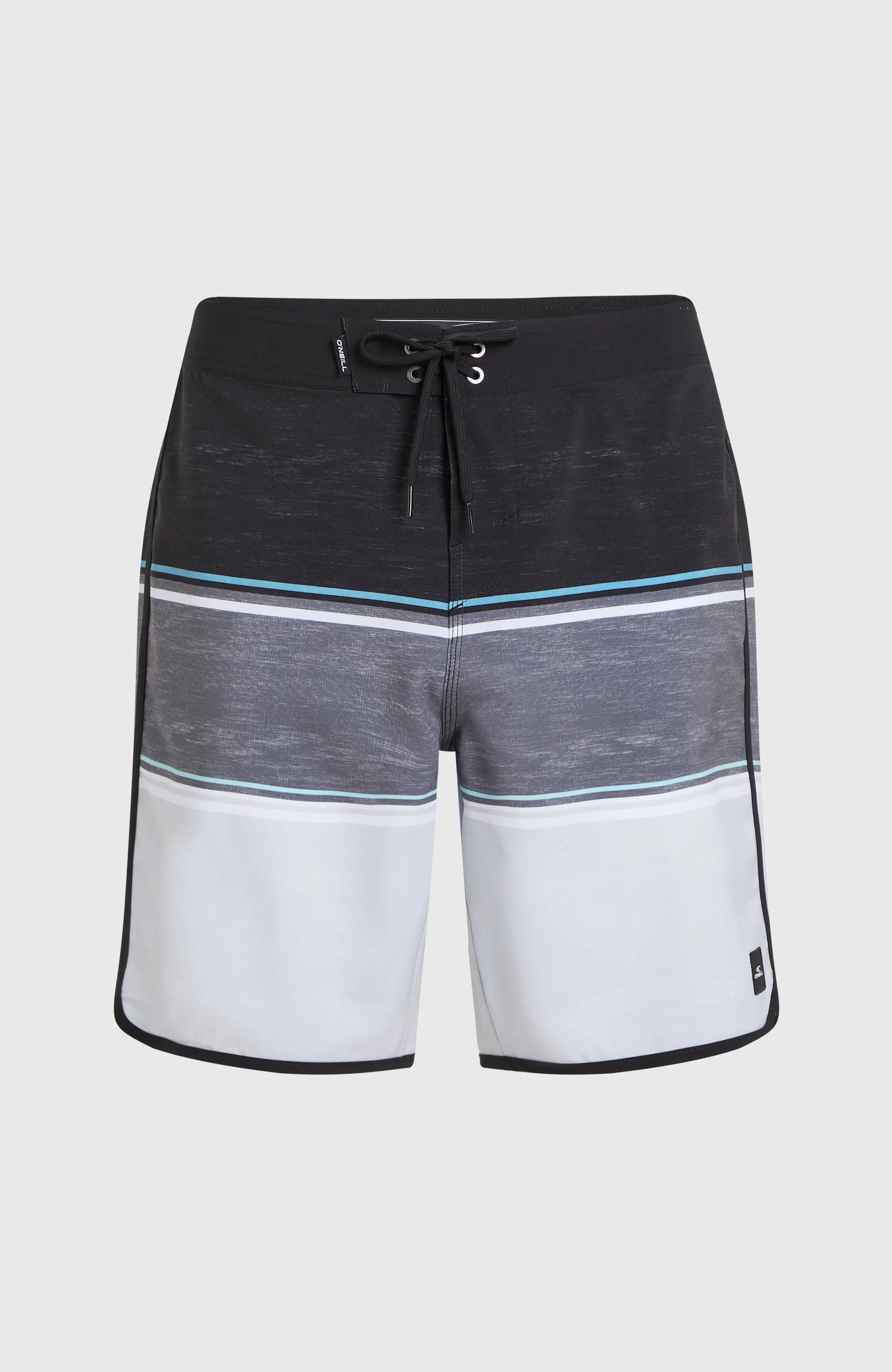 Lennox Scallop 19'' boardshort | Black Out Colour Block - Image 7