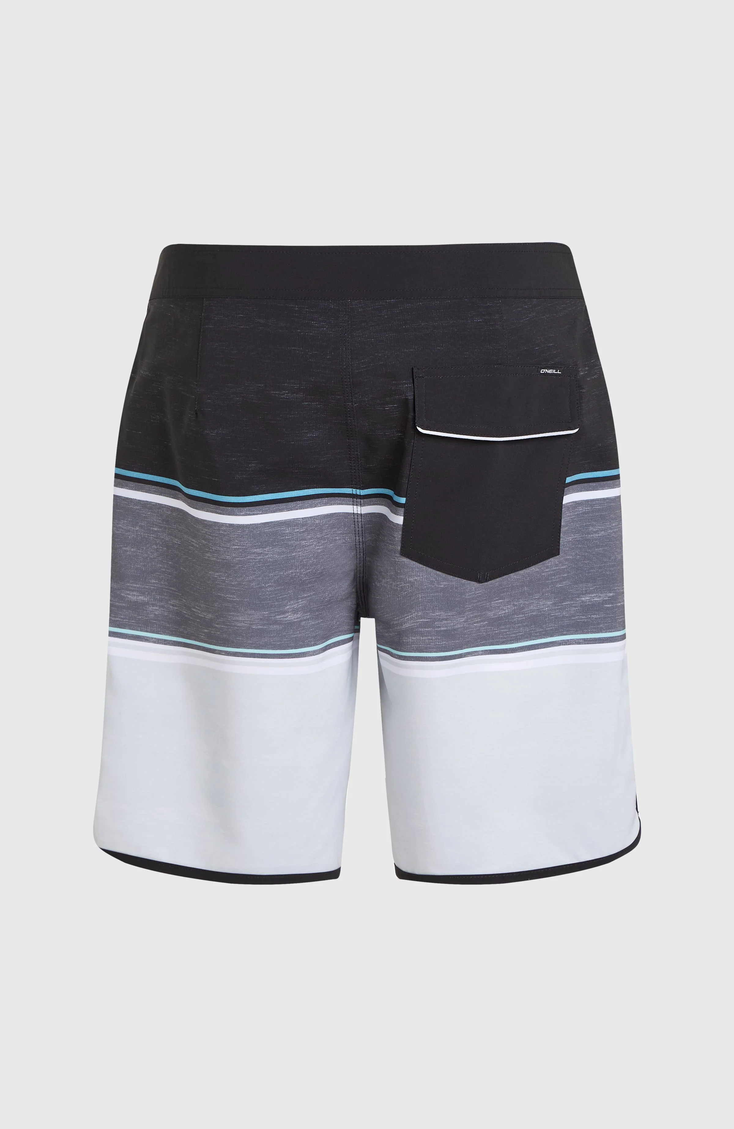 Lennox Scallop 19'' boardshort | Black Out Colour Block - Image 8