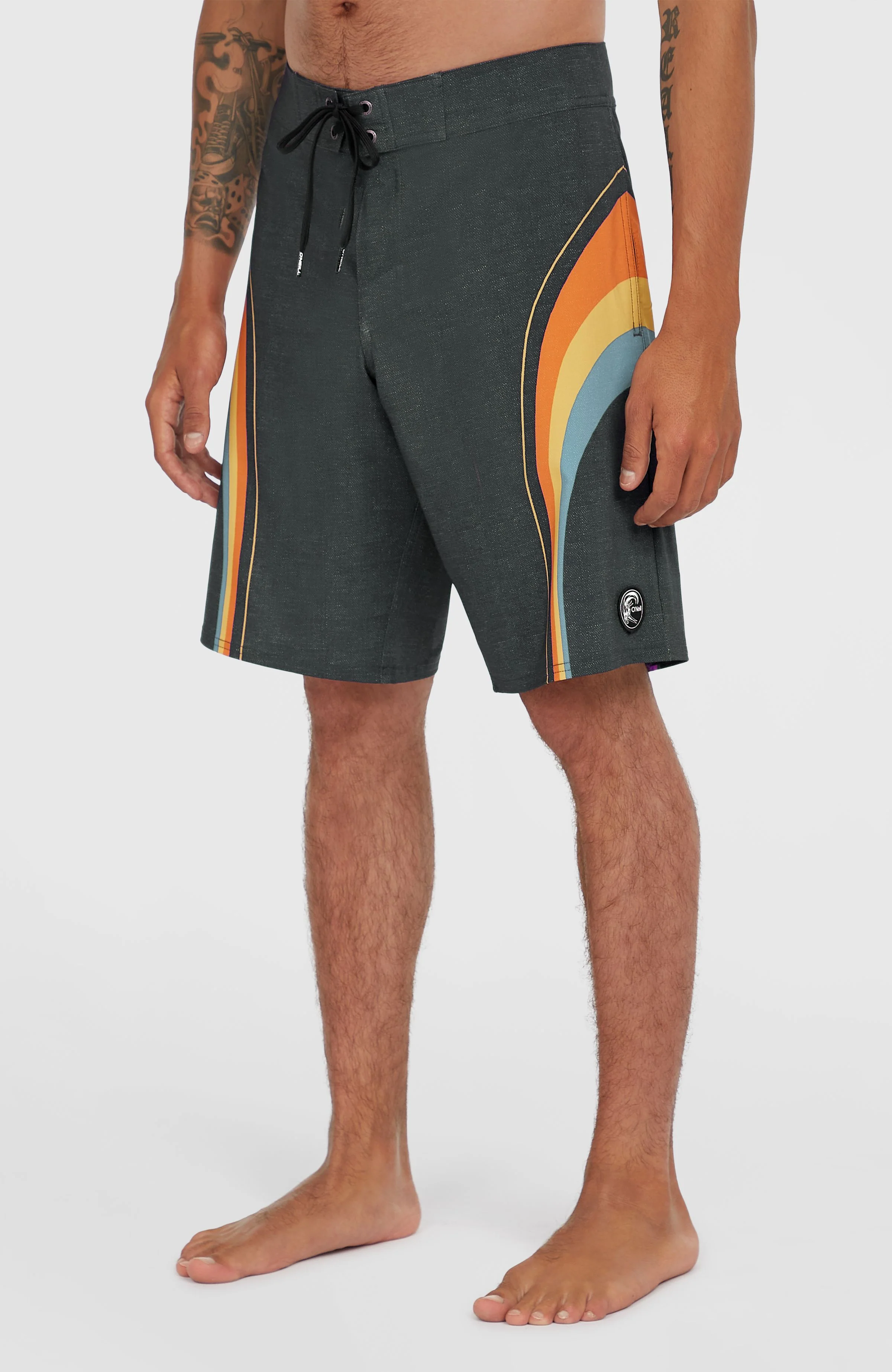 O'Riginals Longboard 19'' boardshort | Black Originals Stripe - Image 3