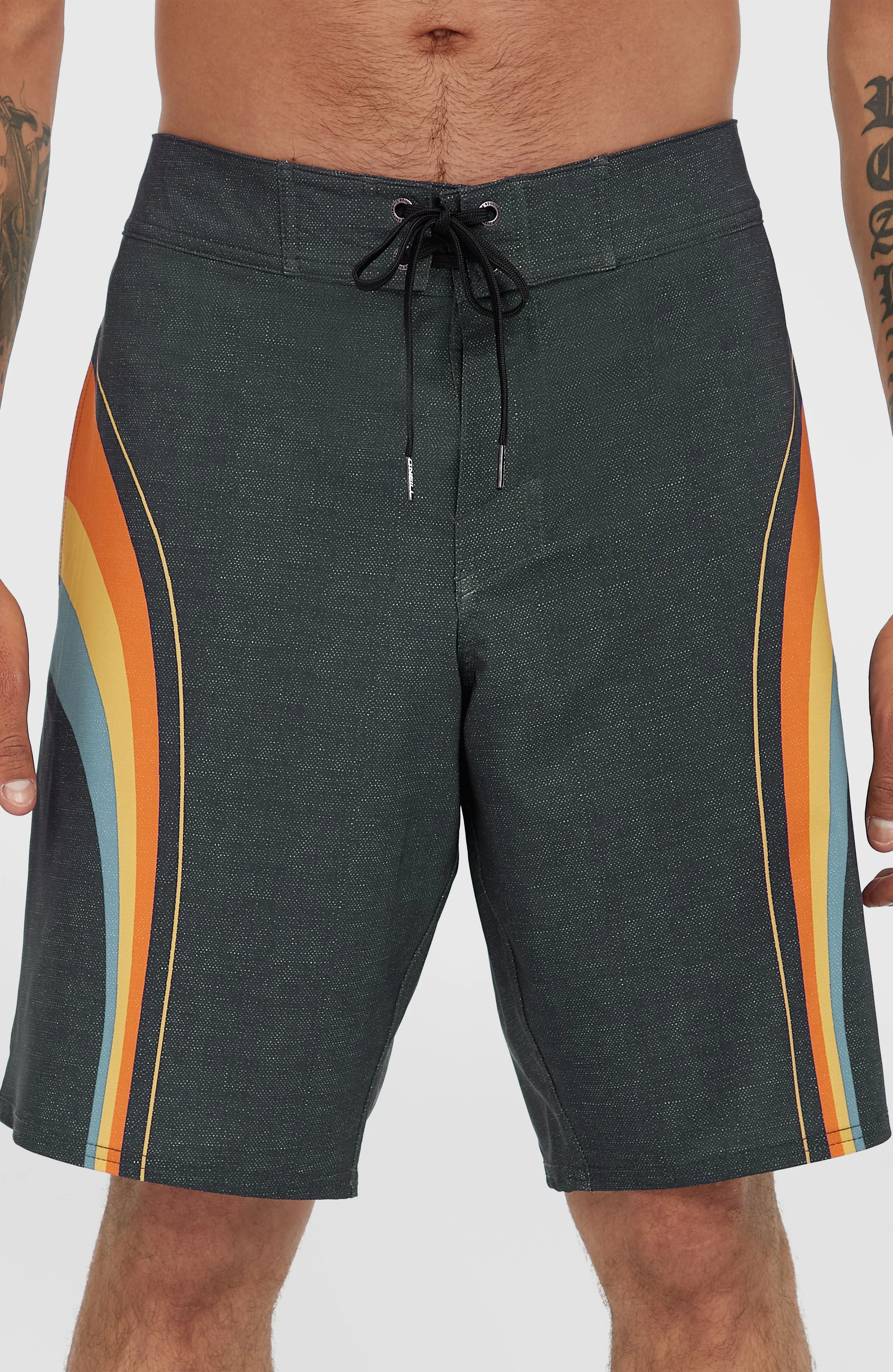 O'Riginals Longboard 19'' boardshort | Black Originals Stripe - Image 4