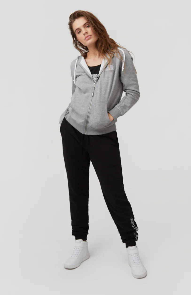 Triple Stack Full Zip Hoodie | Silver Melee -A - Image 3
