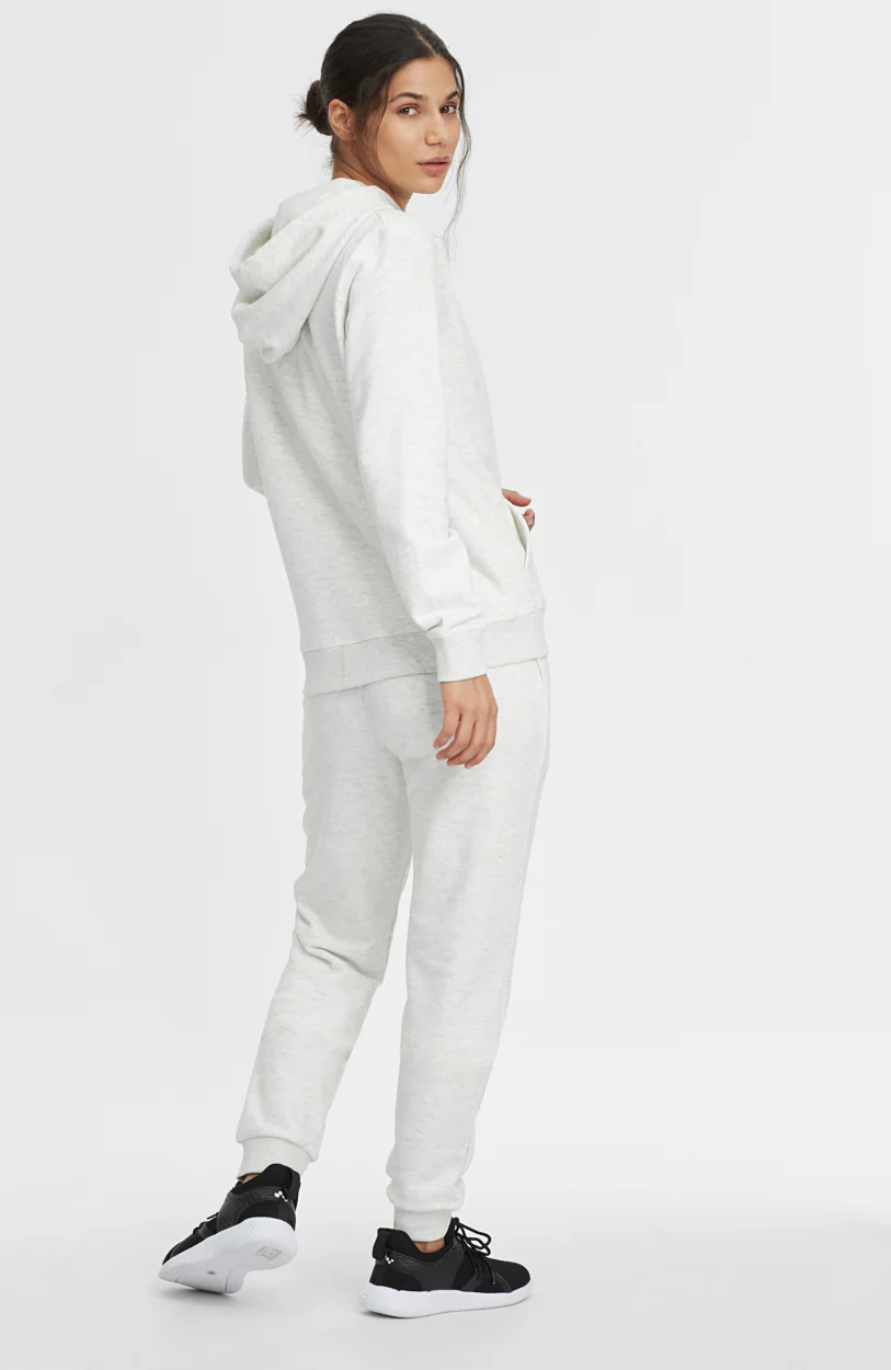 Triple Stack Full Zip Hoodie | White Melee - Image 3