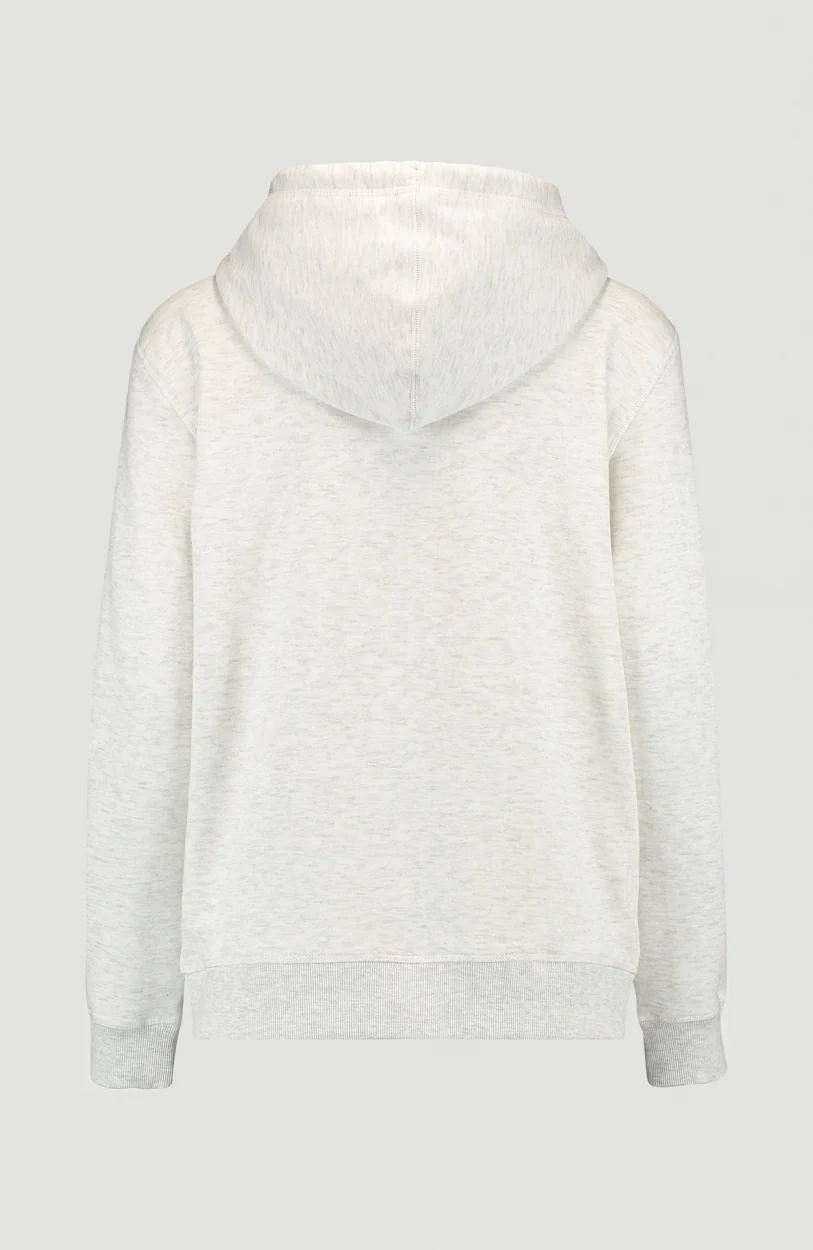 Triple Stack Full Zip Hoodie | White Melee - Image 7