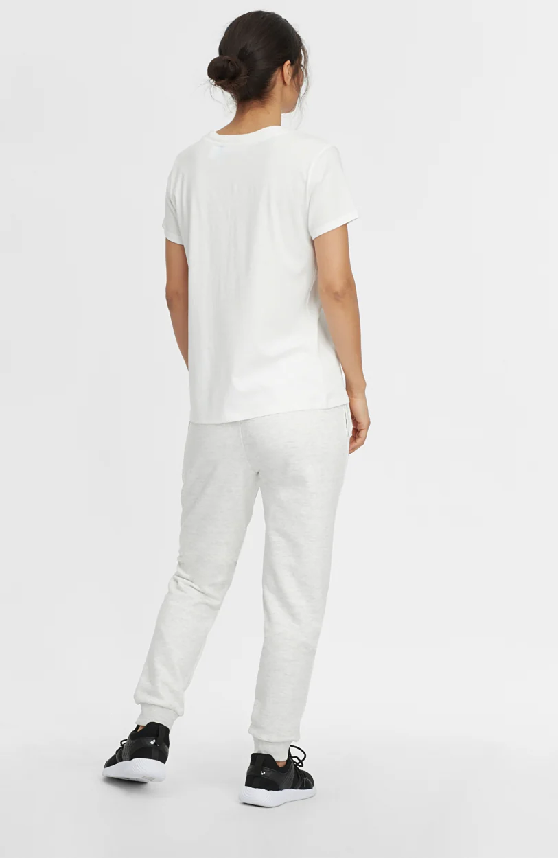 Triple Stack V-Neck T-Shirt | Powder White - Image 4